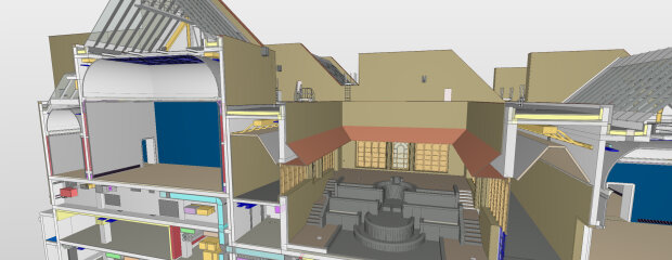 3D-BIM Modell der Neuen Pinakothek 3D-BIM Modell der Neuen Pinakothek