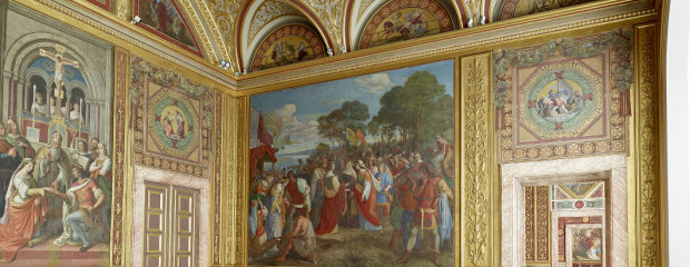Residenz München, Königsbau, Nibelungensäle, Saal der Hochzeit Residenz München, Königsbau, Nibelungensäle, Saal der Hochzeit